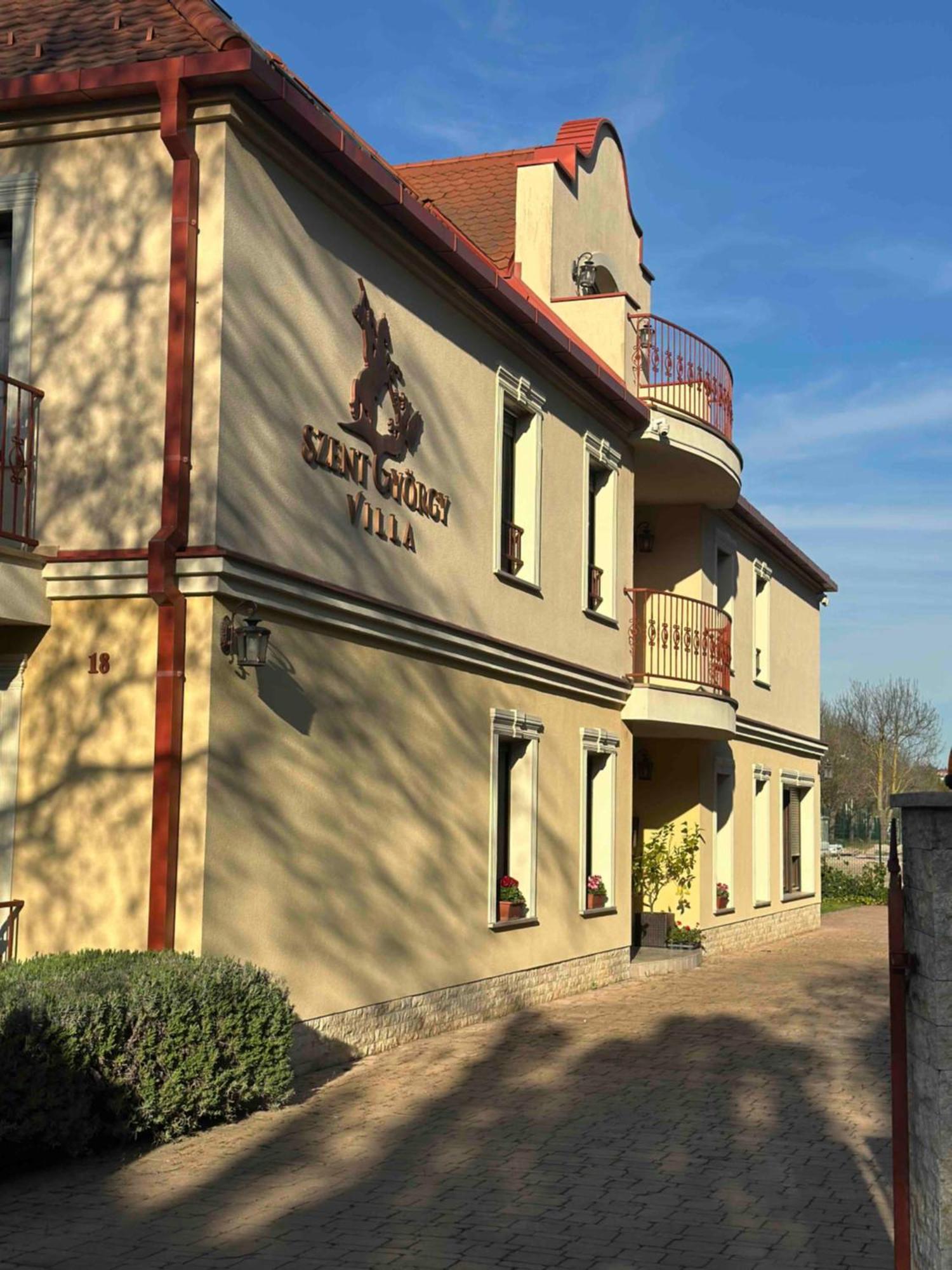Szent Gyoergy Villa Apartmanhaz Heviz Luaran gambar